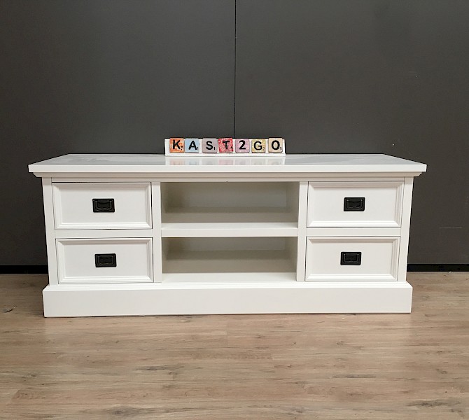 TV-möbel Finn Weiß / Weiß 135
