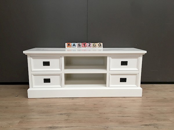 TV-möbel Finn Weiß / Weiß 135