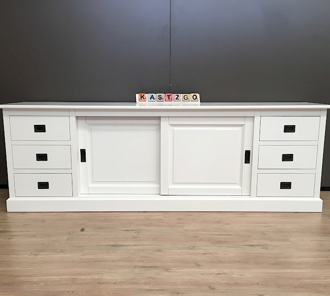 TV-möbel Jelle Weiß / Weiß 226