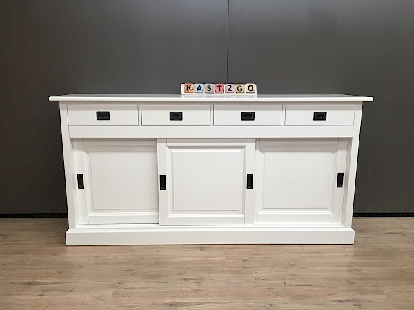 Sideboard Fleur Weiß / Weiß 180